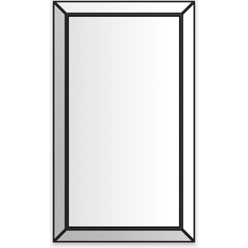 Robern D2C2441D4MFSP Murray Hill 24" x 40-3/4" Framed Single Door - Matte Black - Anthracite Finish