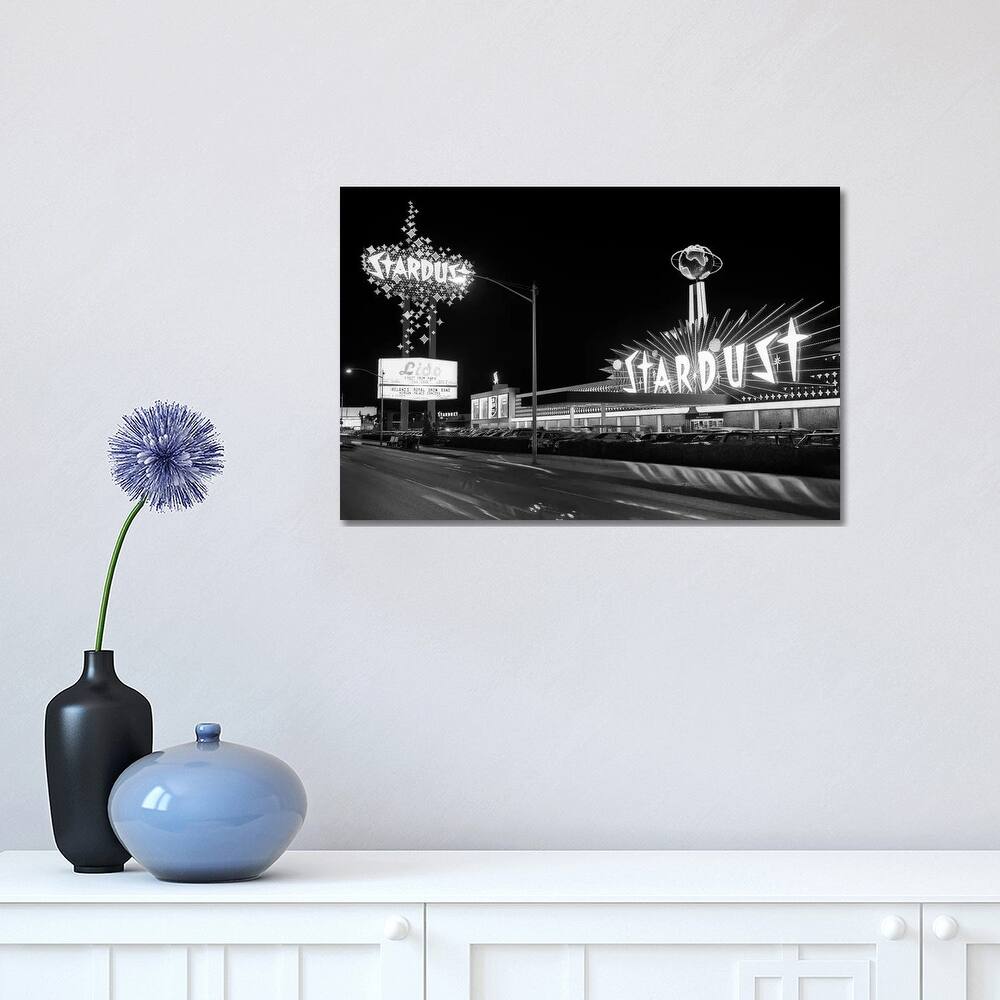 iCanvas "1960s Night Scene Of The Stardust Casino Las Vegas Nevada USA" by Vintage Images Canvas Print