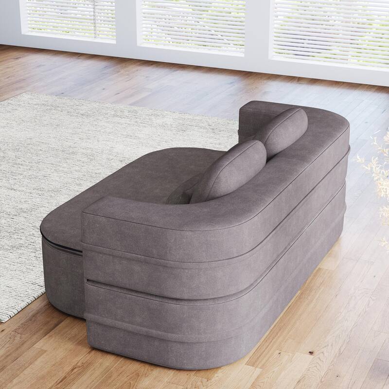 Chenille Folding Mattress Sofa
