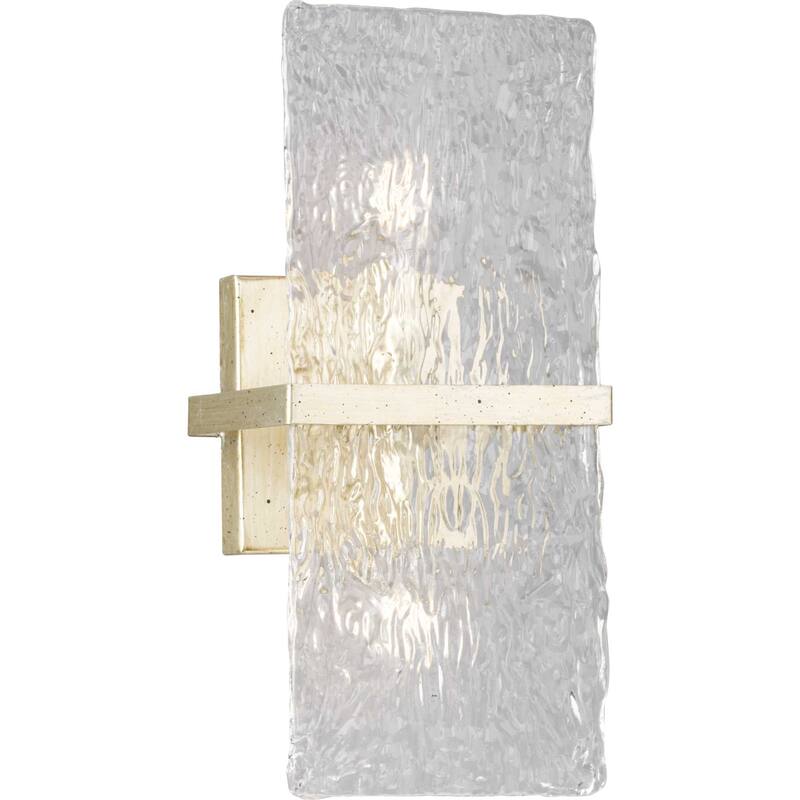 Progress Lighting P710125 Chevall 2 Light 15" Tall Wall Sconce - Gilded Silver