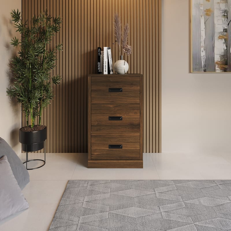 CraftPorch Luxury 3-Drawers Cabinet - N/A