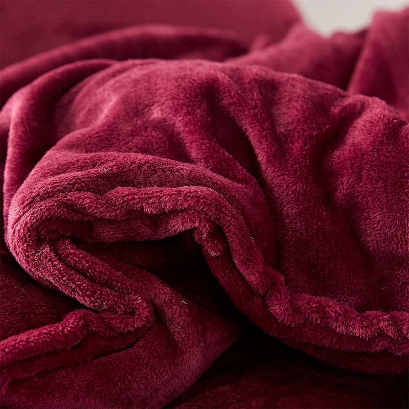 Touchy Feely - Coma Inducer® Oversized Comforter Set - Velvety Cabernet