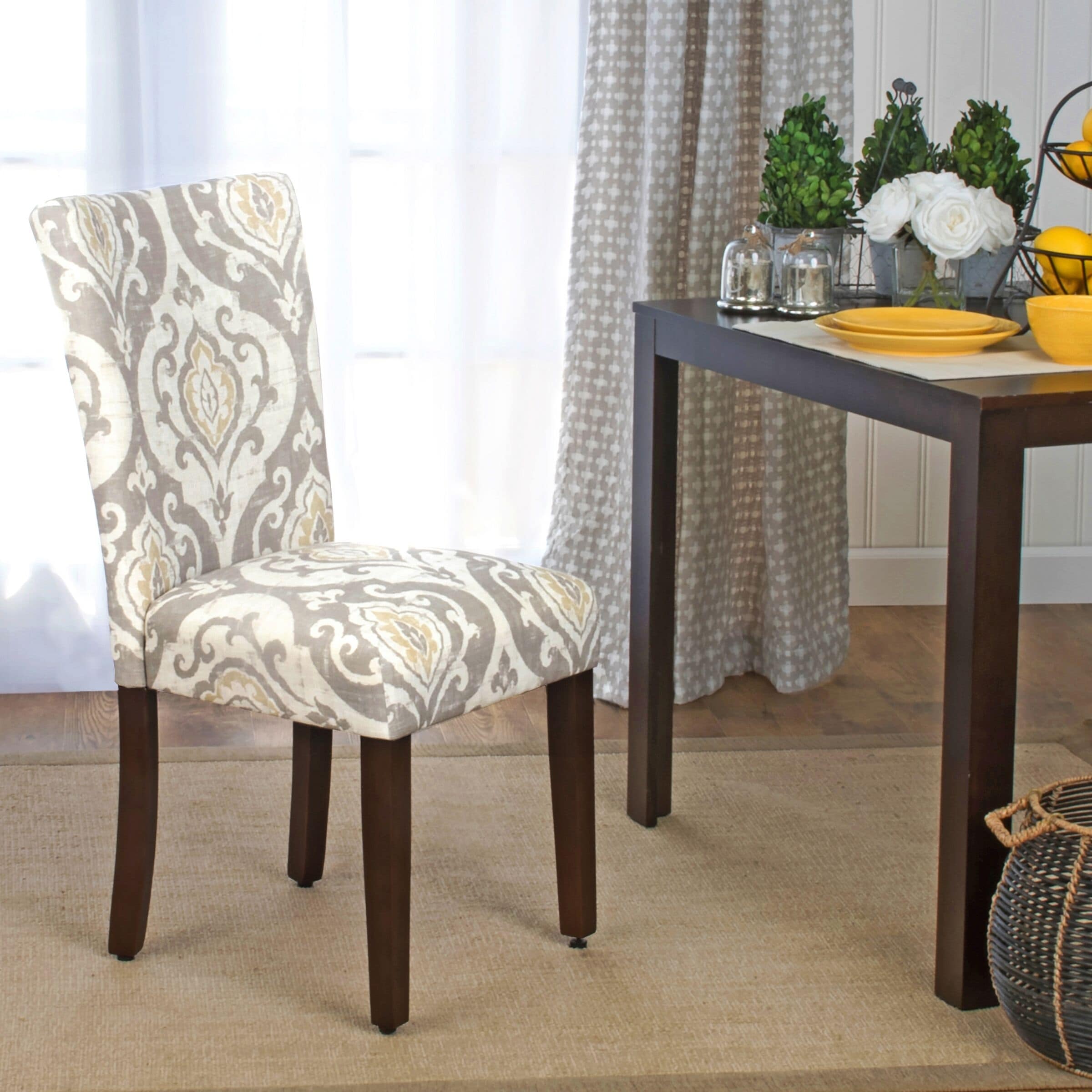 Homepop parsons classic upholstered outlet accent dining chair