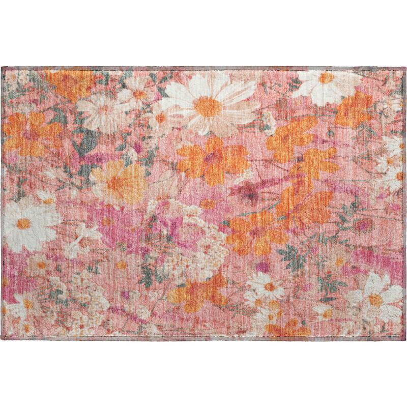 Premium Washable Super Soft Floral Mayfield Rug
