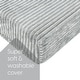 preview thumbnail 7 of 6, Milliard Tri Folding Sofa Mattress, Memory Foam Foldable Mattress with Ultra Soft & Washable Ribbed Fur Cover, Twin Size (Grey)