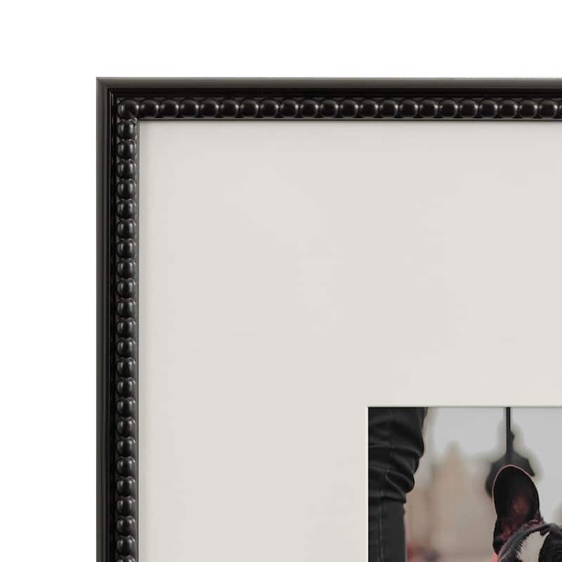 Kate and Laurel Adlynn Beaded Photo Frame Set