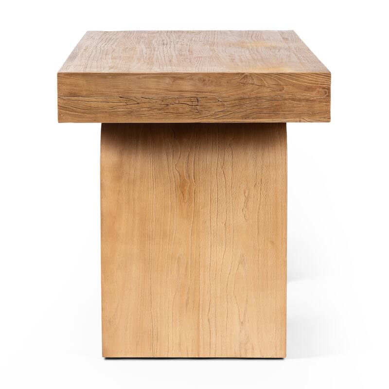Norbert Desk-Reclaimed Natural Elm
