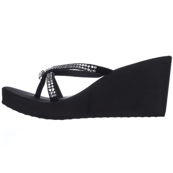 yellow box gateway wedge sandal