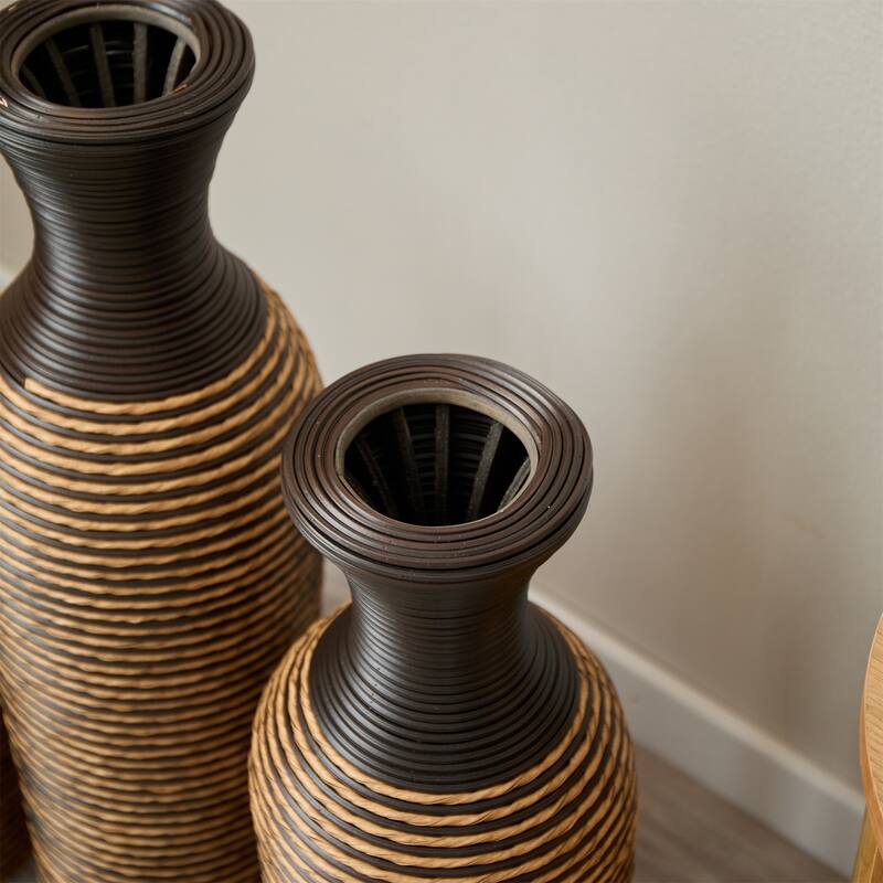 High Independent Decorative PVC Floor Vase (Set of 3)