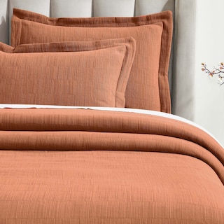 Superior Zenith Cotton Matelasse Bedspread and Sham Set