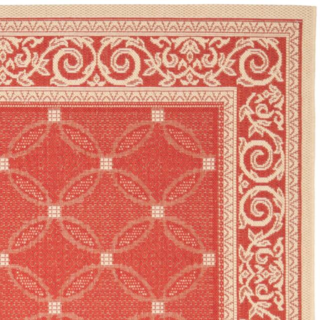 SAFAVIEH Courtyard Laurene Waterproof Patio Backyard Rug