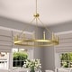 preview thumbnail 41 of 56, Acroma 15-light Farmhouse Large Wagon Wheel Candle Chandelier with UL Certified - D40'' * H130''