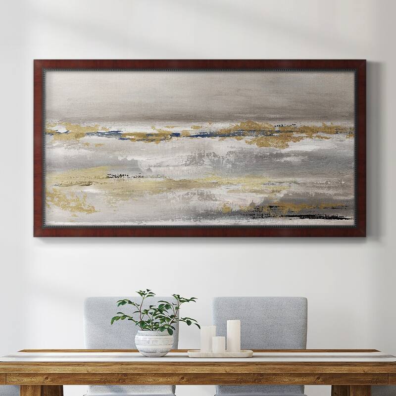 Golden Fog Premium Framed Canvas- Ready to Hang