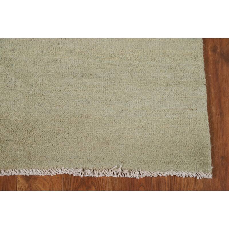 Gabbeh Modern Foyer Rug Accent Handmade Wool Carpet - 2'7"x 3'11"