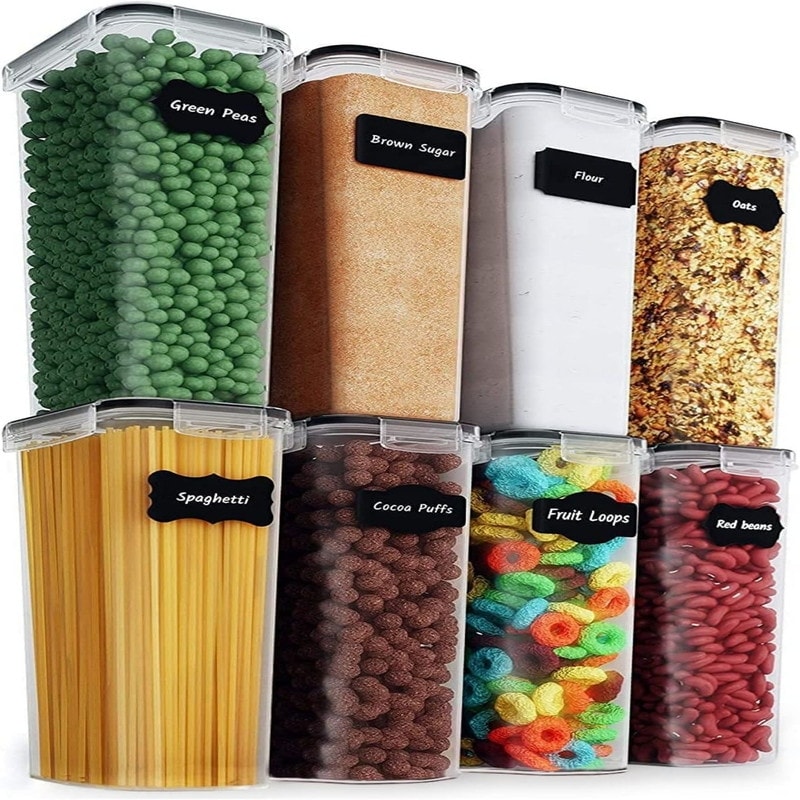 Chef's Path XL Airtight Plastic Food Storage Containers Set (7qt