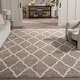 preview thumbnail 7 of 145, SAFAVIEH Hudson Shag Ariola Trellis 2-inch Thick Rug