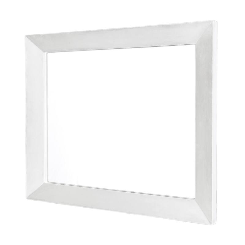 Portola Large Rectangle Concrete Mirror