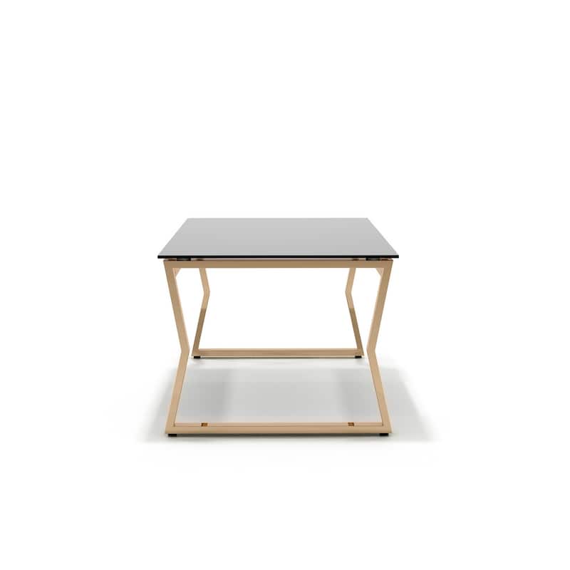 Kiloran Contemporary 47-inch Glass Top Coffee Table by Furniture of America