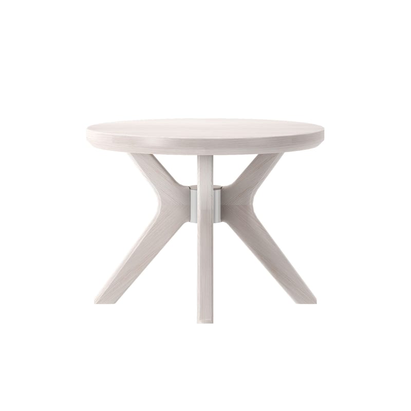 Plank and Beam Verso Round Side Table - 24"