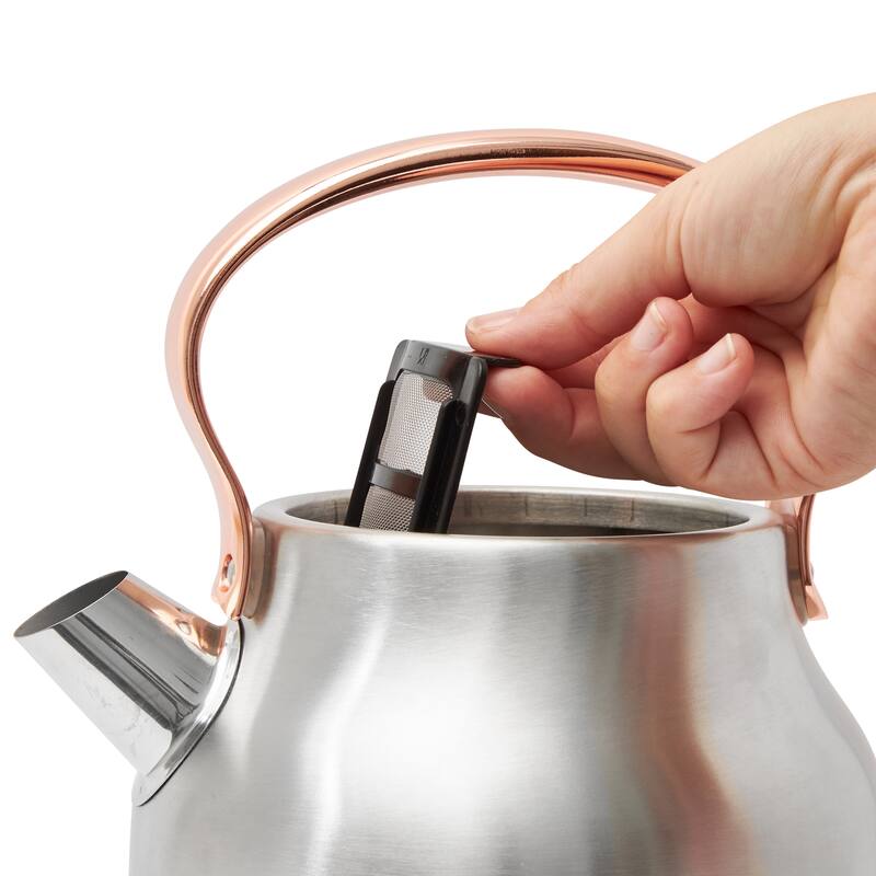 Haden Heritage 1.7 Liter Stainless Steel Electric Tea Kettle