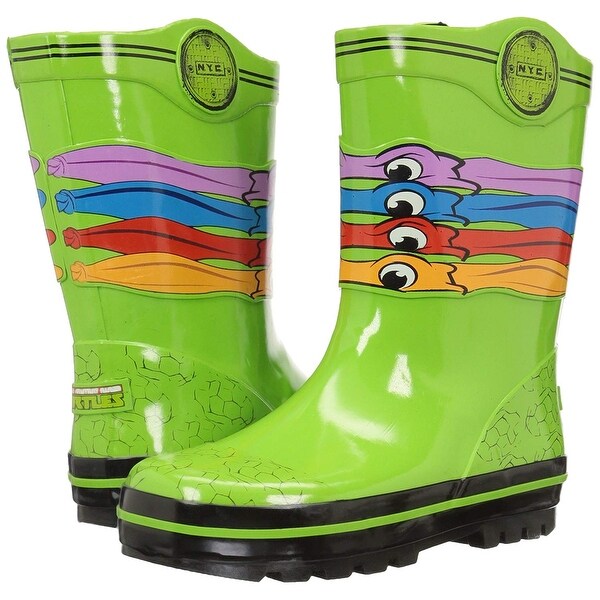 ninja turtle rain boots