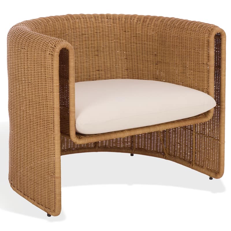 SAFAVIEH Couture O'Reilly Rattan Accent Chair - 34"W x 29"D x 28"H