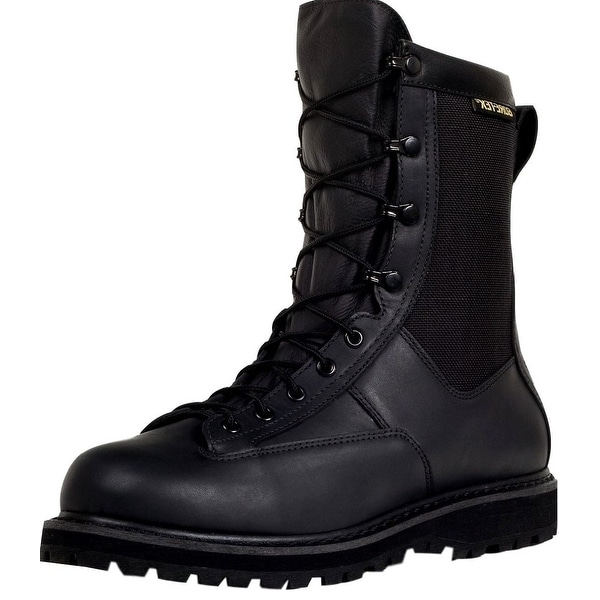 black rocky work boots