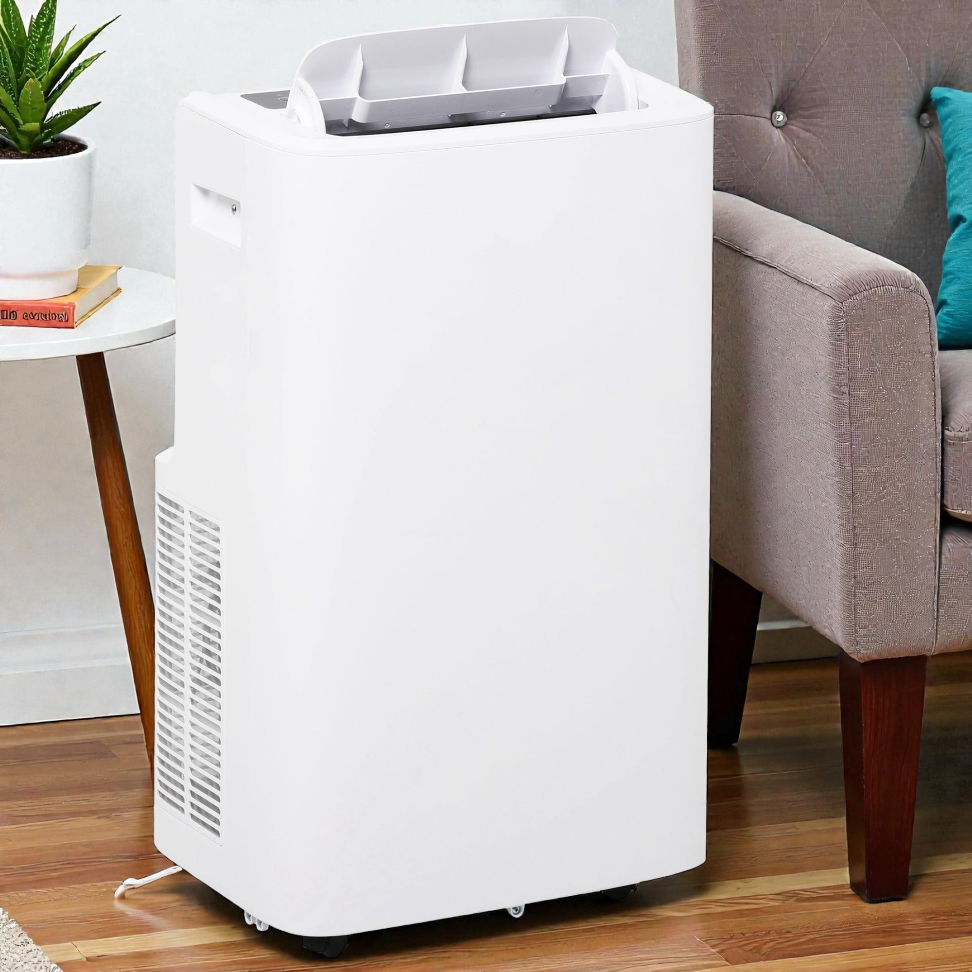 12000 BTU Portable Air Conditioner 4 in 1 with Dehumidifier and Fan. Remote Control. For Rooms up to 549 Sq Ft