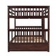 preview thumbnail 19 of 51, Minimalist Style Full Over Full Bunk Bed with Two Storage Drawers,Solid Pine Legs and Strong Durable Frame