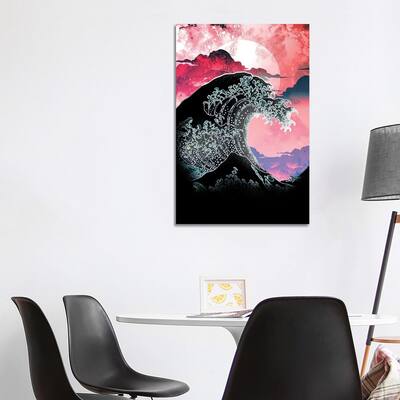 iCanvas "Soul Of The Classic Great Wave" by Donnie Art Canvas Print