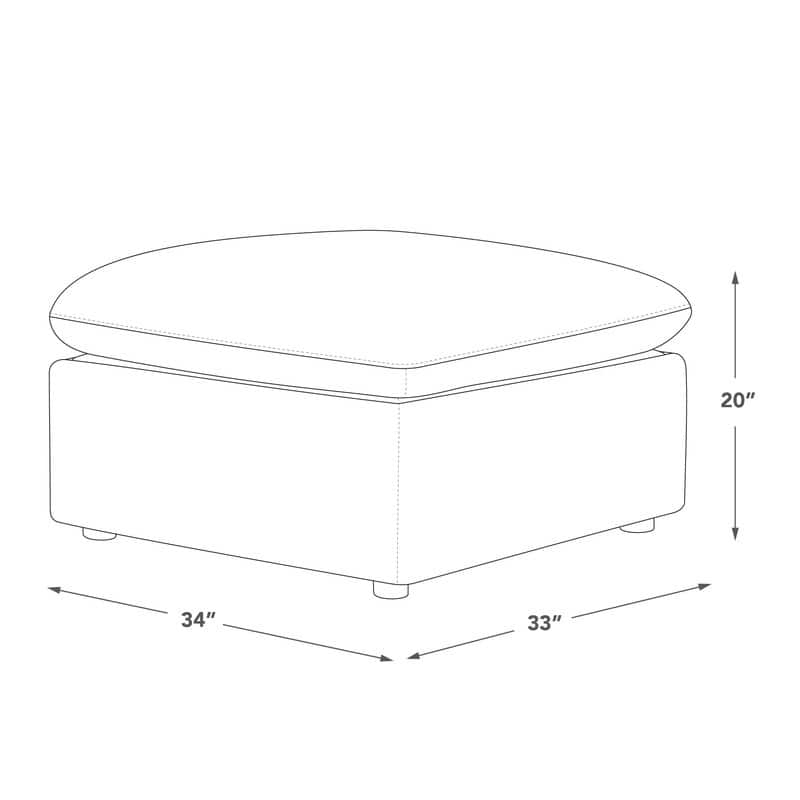 Cypress Sectional Couches Modular Sofa for Living Room