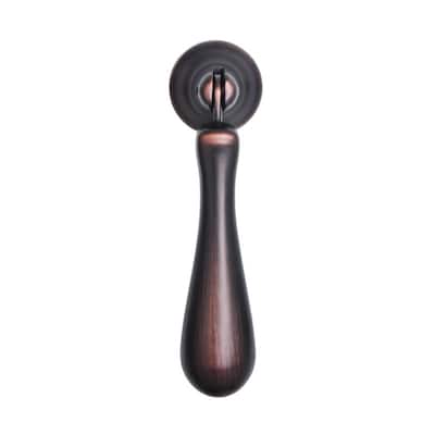 Utopia Alley Danbury Cabinet Ring Pull Knob - Vintage Cabinet Hardware with Hand Finished Oil Rubbed Bronze, 3.0"