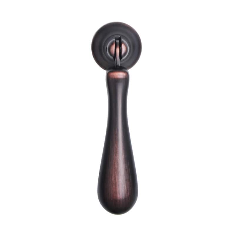 Utopia Alley Danbury Cabinet Ring Pull Knob - Vintage Cabinet Hardware with Hand Finished Oil Rubbed Bronze, 3.0"