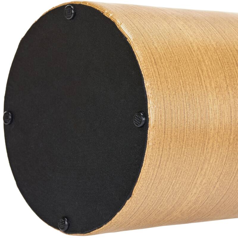 Boucle Round Storage Ottoman Foot Stool Small Ottoman for Living Room