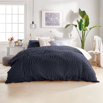 Peri Home Chenille Medallion Duvet Set