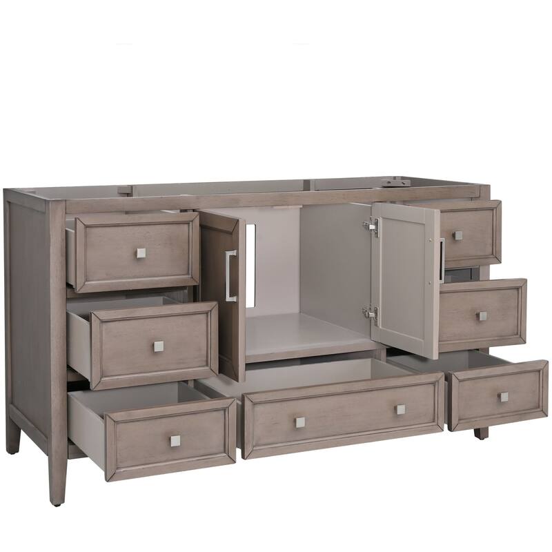 Avanity EVERETTE-V60-WD Everette 60" Single Free Standing Vanity