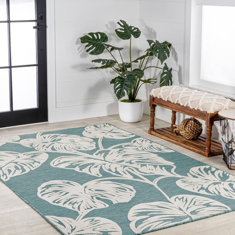 JONATHAN Y Montego Abstract Swirl Area Rug