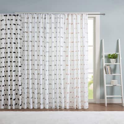 Taylor & Olive Clover Pom Pom Single Window Panel
