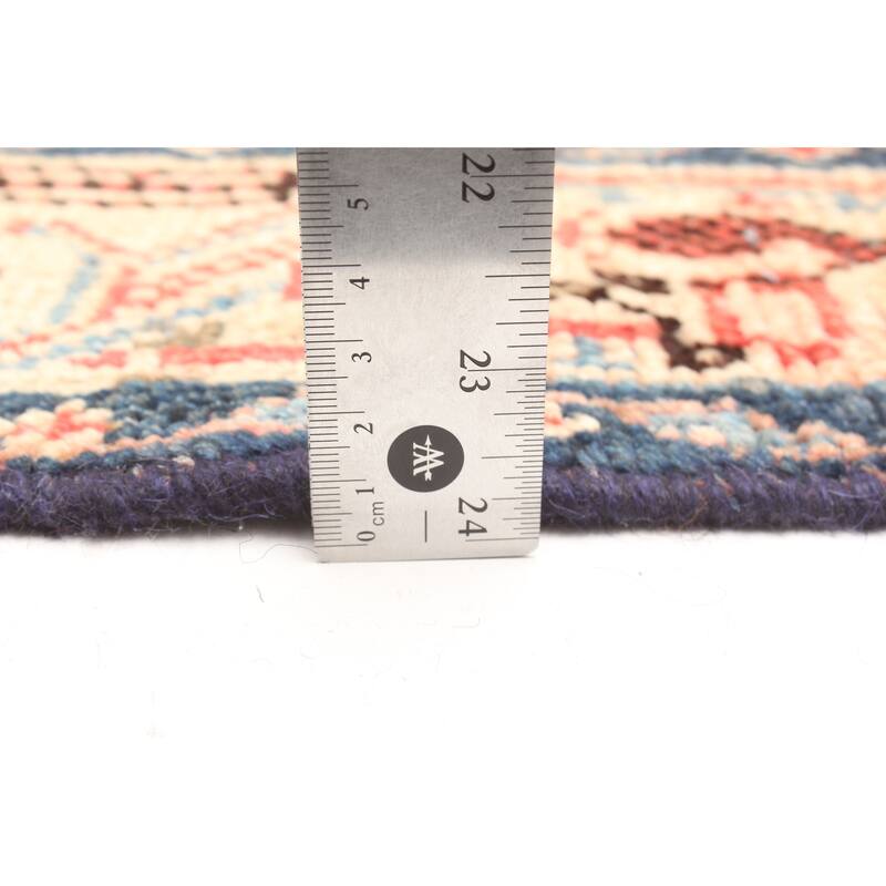 ECARPETGALLERY Hand-knotted Andelz Red Wool Rug - 3'10 x 6'2