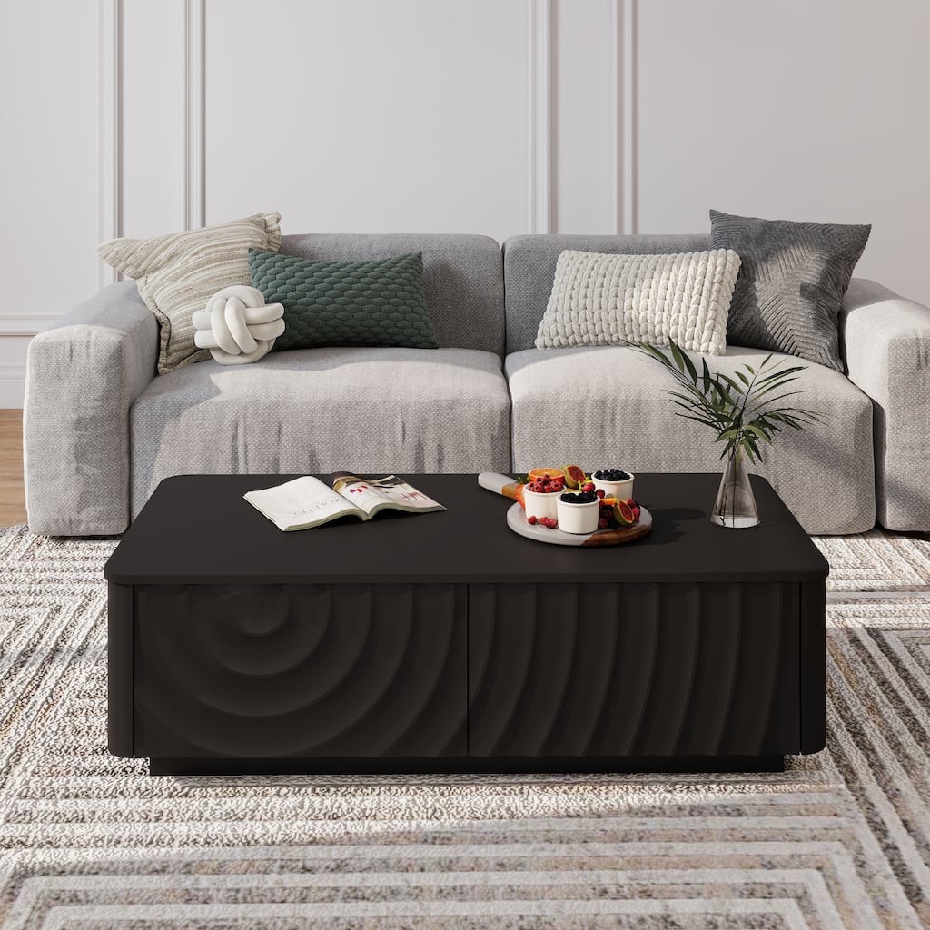 Rectangle Coffee Table Center Table with Drawer, Side Table End Table Tea Table Sofa Table for Living Room