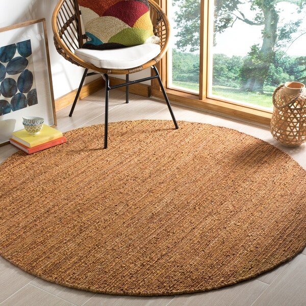 SAFAVIEH Hand-knotted Organica Zoritza Casual Jute Rug - On Sale