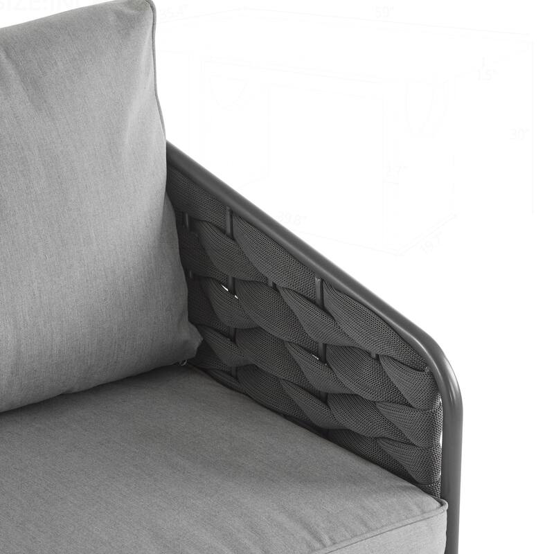 Outdoor Metal Patio Furniture Set for Stylish Relaxation