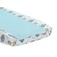 preview thumbnail 2 of 2, Bedtime Originals Jungle Fun Blue Coral Fleece Changing Pad Cover - Elephant/Lion