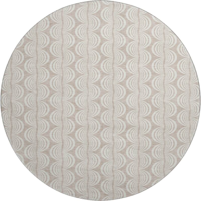 Premium Washable Super Soft Modern Scallop Mayfield Rug