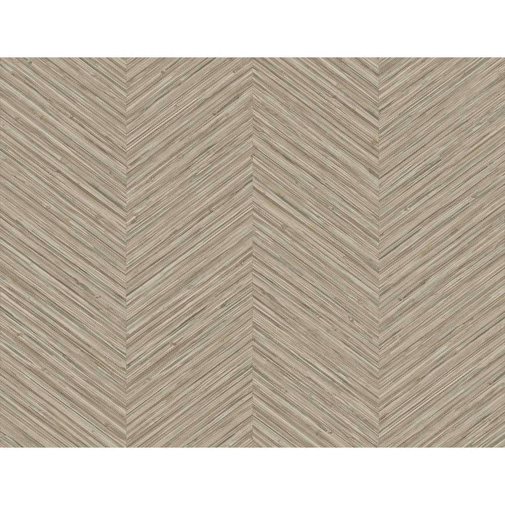 A-Street Prints Apex Light Brown Weave Wallpaper