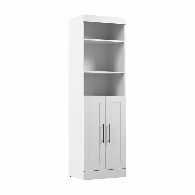 Pur 25W Closet Organizer with Doors by Bestar - Closet Organizer