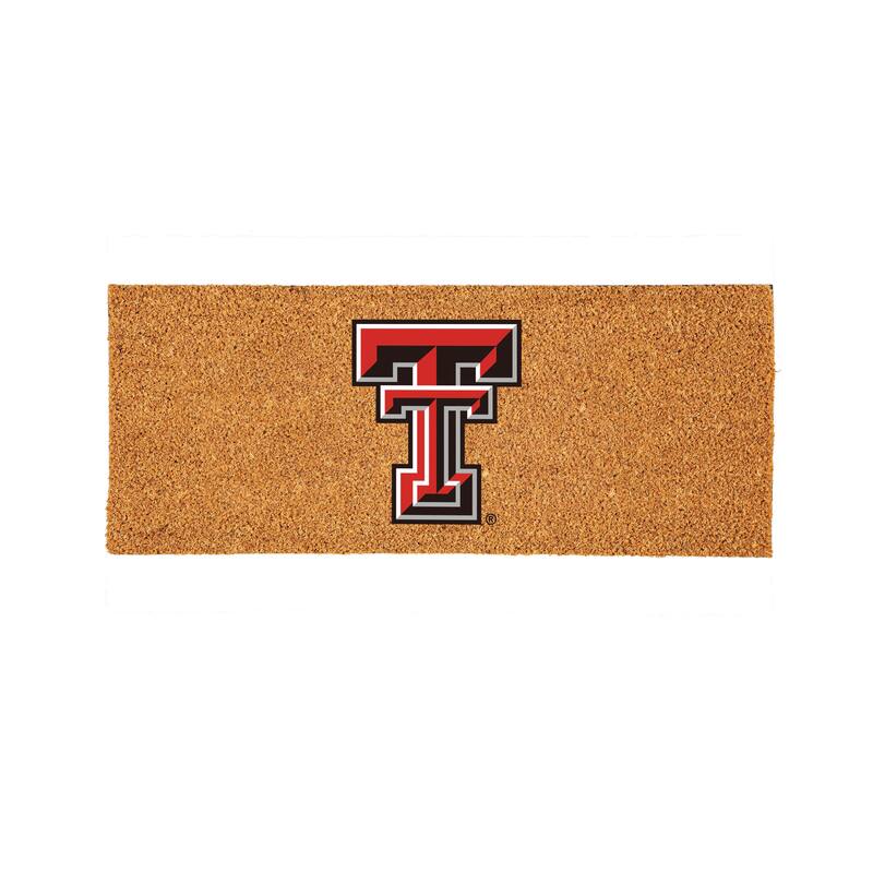 Texas Tech University Full Color Indoor/Outdoor Coir Mat