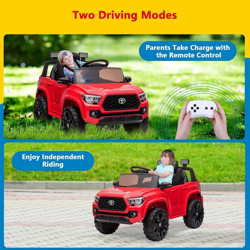 12V Electric Ride on Car with Parent Remote Control