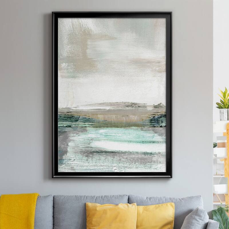 Summer Teal I Premium Framed Print - Ready to Hang
