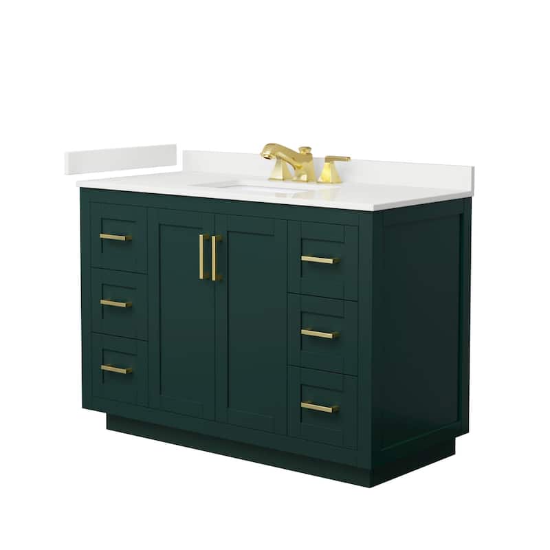Wyndham Collection WCF292948S-QTZ-US3MXX Miranda 48" Free Standing